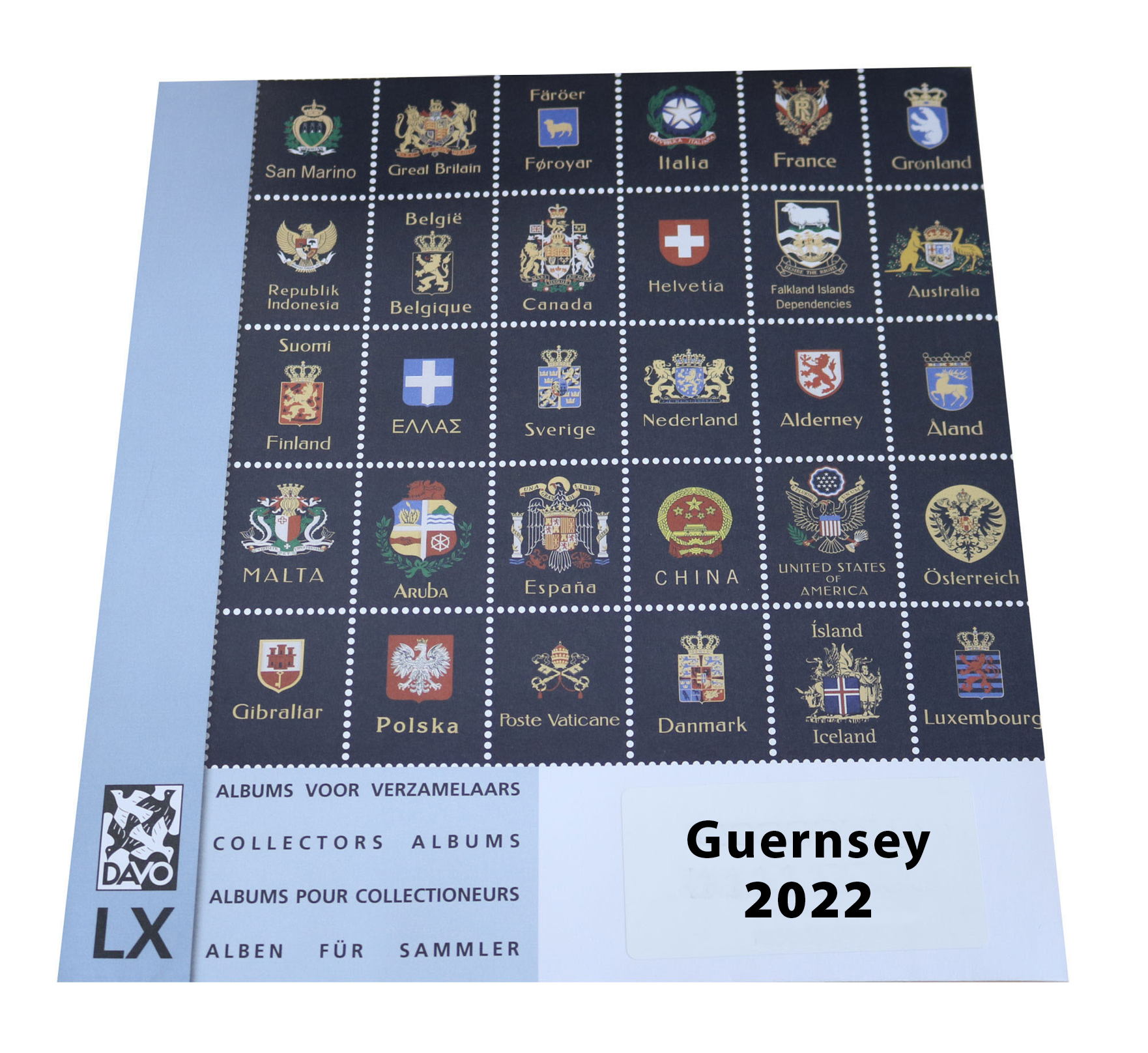 Guernsey 2022 Davo Luxury Hingeless Supplement